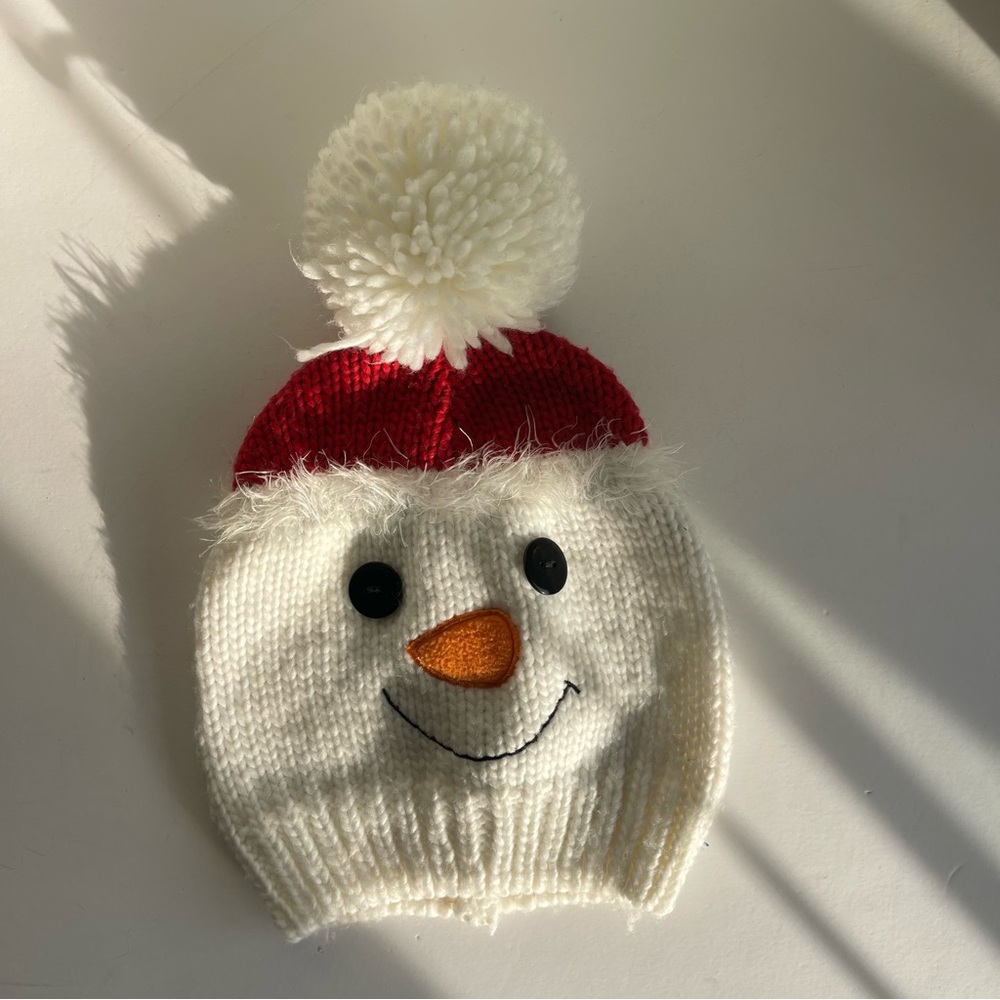 Empire Cove Winter Holiday Snowman Beanie with Yarn Pom Pom Holiday Gifts